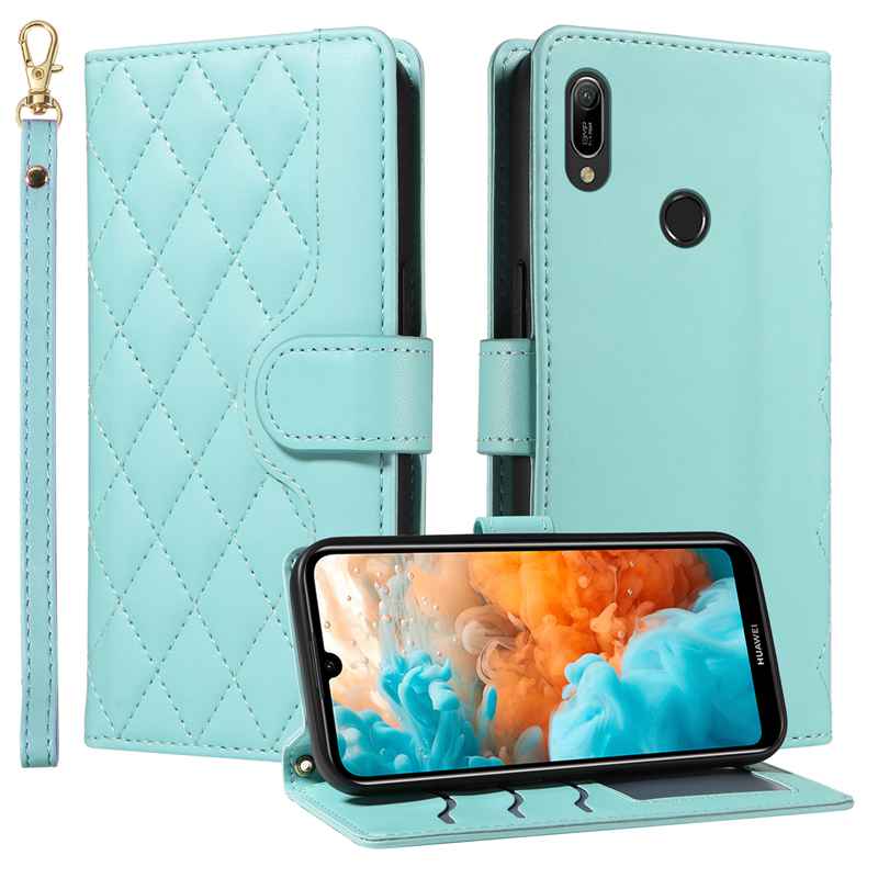 (katu) Wallet Case For Huawei Honor A8/Huawei Y6 2019 Leather Flip Stand Phone Bags Cover
