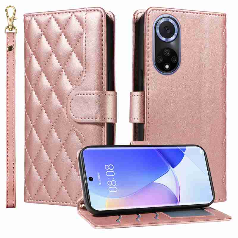 (katu) Wallet Case For Huawei Honor 50 5G /Nova 9 Leather Flip Stand Phone Bags Cover