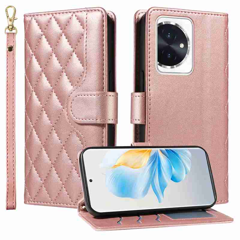 (katu) Wallet Case For Huawei Honor 100 5G（Chinese version）Leather Flip Stand Phone Bags Cover