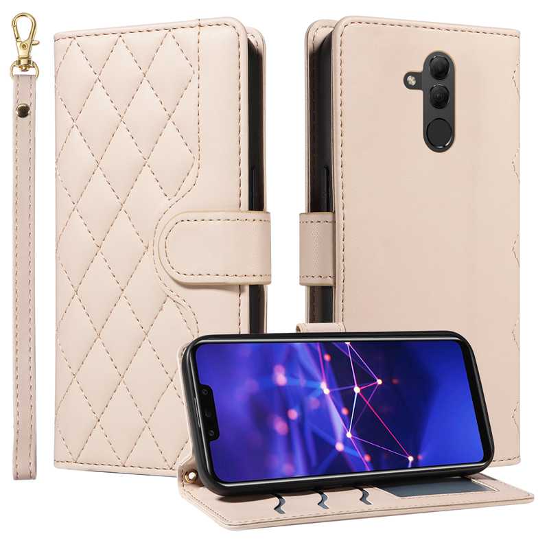 (katu) Wallet Case For Huawei Mate 20 Lite/Maimang 7 Leather Flip Stand Phone Bags Cover