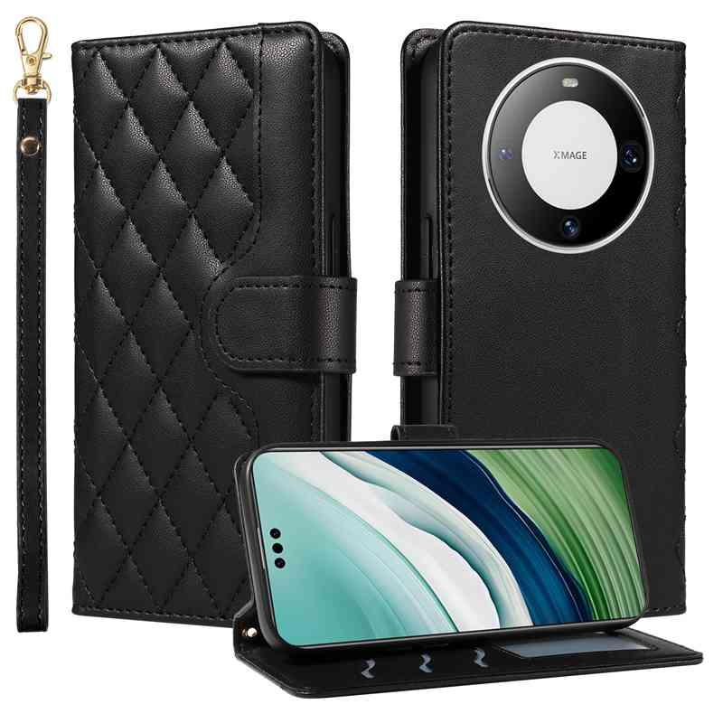 (katu) Wallet Case For Huawei Mate 60 Pro /Huawei Mate 60 Pro Plus Leather Flip Stand Phone Bags Cover