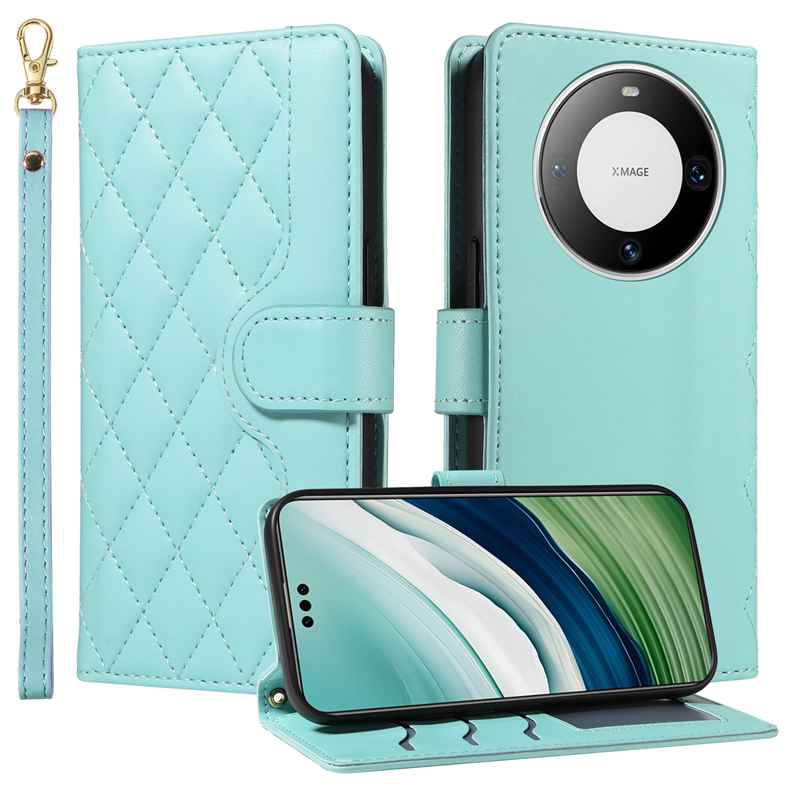 (katu) Wallet Case For Huawei Mate 60 Pro /Huawei Mate 60 Pro Plus Leather Flip Stand Phone Bags Cover