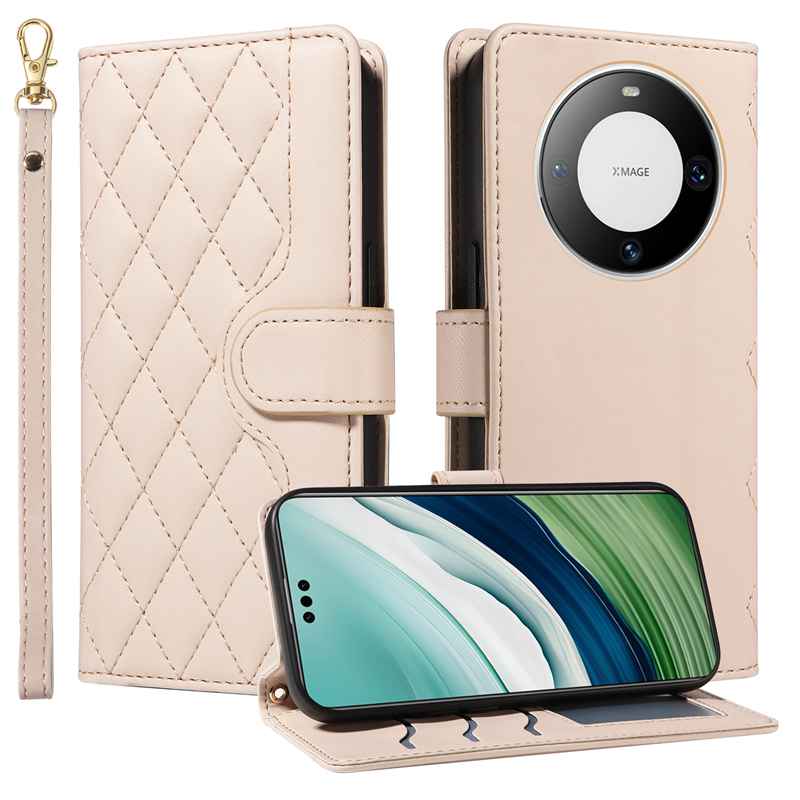 (katu) Wallet Case For Huawei Mate 60 Pro /Huawei Mate 60 Pro Plus Leather Flip Stand Phone Bags Cover