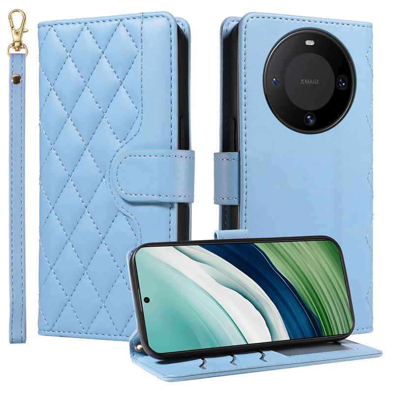 (katu) Wallet Case For Huawei Mate 60 Leather Flip Stand Phone Bags Cover