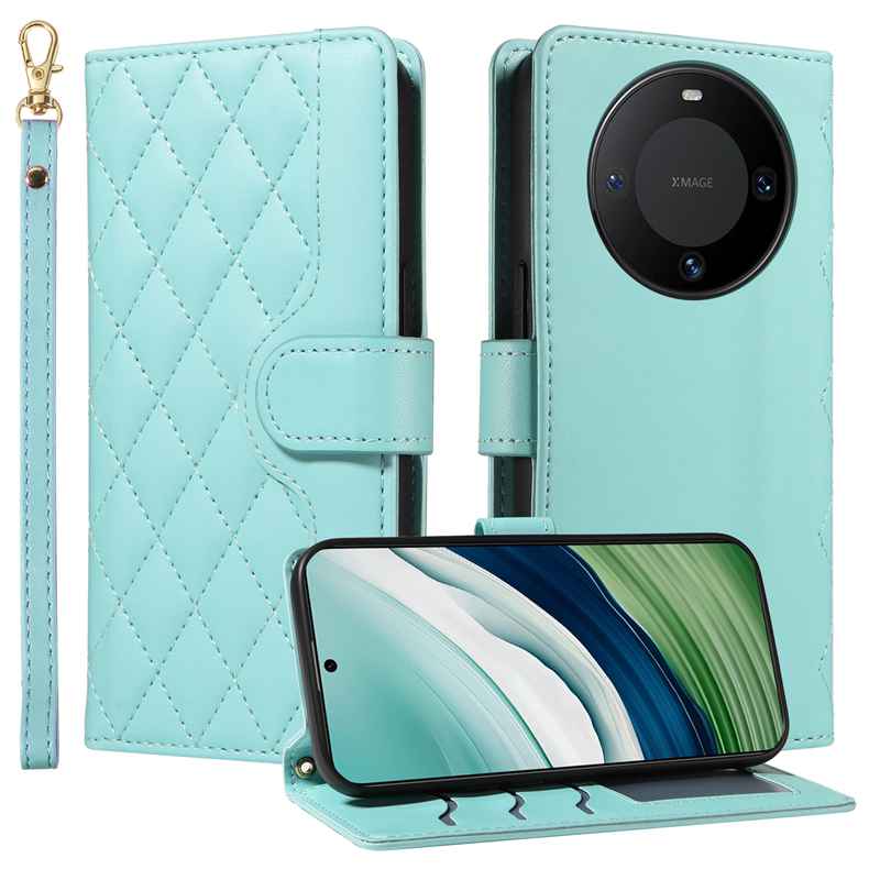 (katu) Wallet Case For Huawei Mate 60 Leather Flip Stand Phone Bags Cover