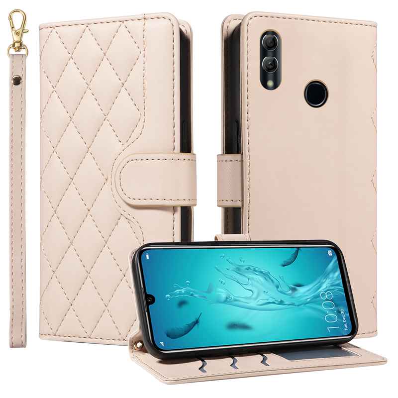 (katu) Wallet Case For Huawei P Smart 2019/ Honor 10 Lite/ Nova Lite 3 Leather Flip Stand Phone Bags Cover