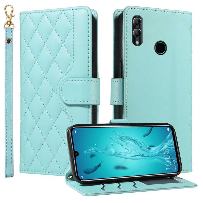 (katu) Wallet Case For Huawei P Smart 2019/ Honor 10 Lite/ Nova Lite 3 Leather Flip Stand Phone Bags Cover