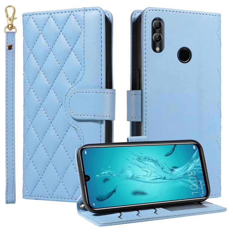 (katu) Wallet Case For Huawei P Smart 2019/ Honor 10 Lite/ Nova Lite 3 Leather Flip Stand Phone Bags Cover