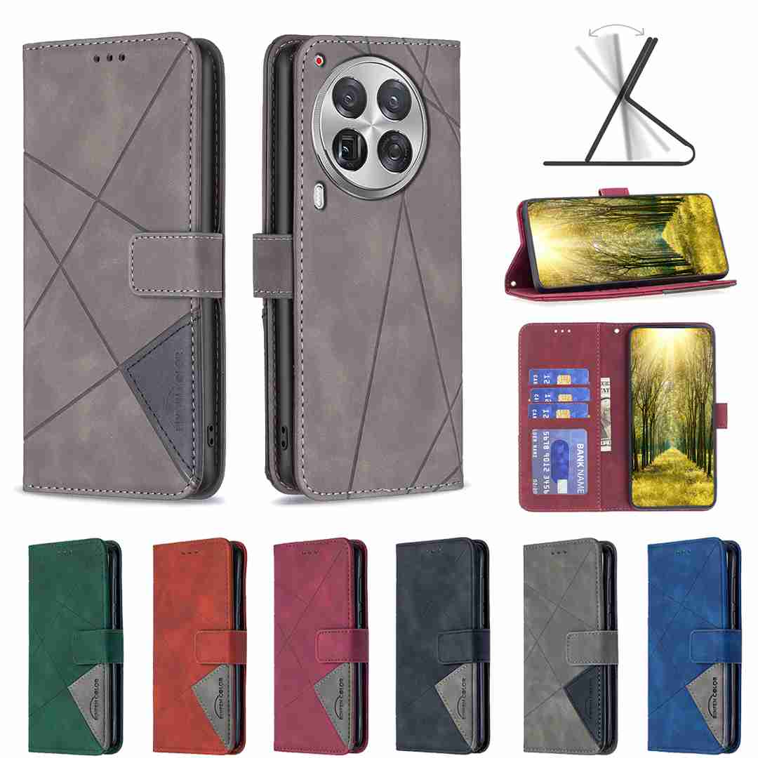 (Binfen2025) - Case For Tecno Camon 30 Premier 5G Luxury Flip PU Leather Wallet Magnetic Adsorption Cover