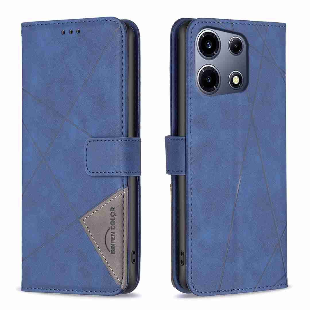 (Binfen2025) - Case For Infinix Note 30 VIP Luxury Flip PU Leather Wallet Magnetic Adsorption Cover