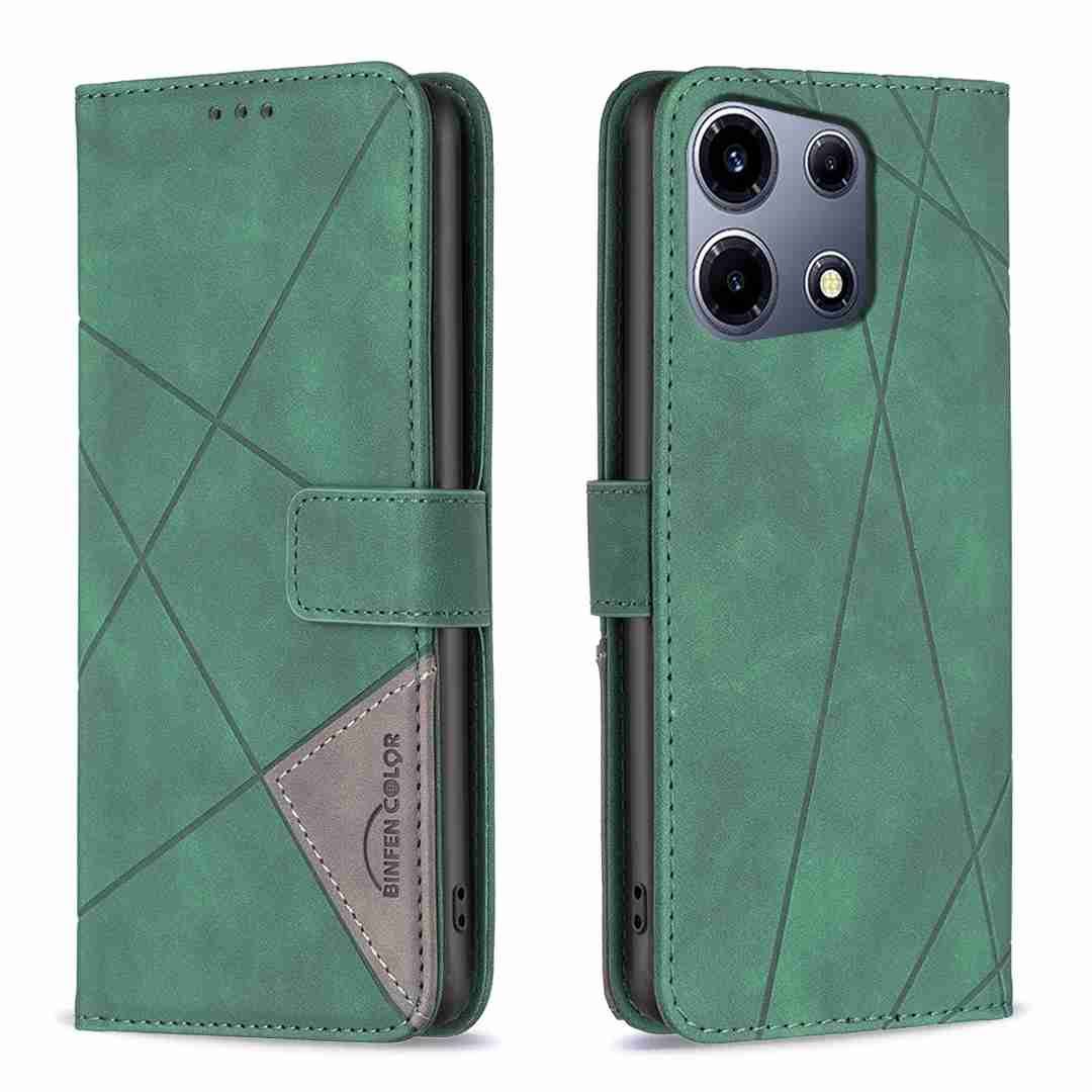 (Binfen2025) - Case For Infinix Note 30 VIP Luxury Flip PU Leather Wallet Magnetic Adsorption Cover