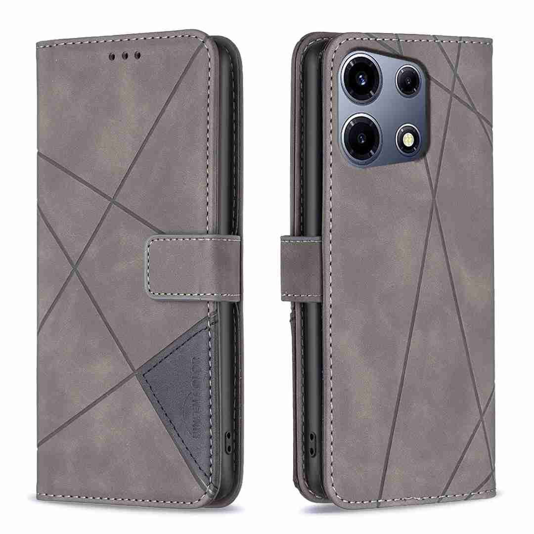 (Binfen2025) - Case For Infinix Note 30 VIP Luxury Flip PU Leather Wallet Magnetic Adsorption Cover