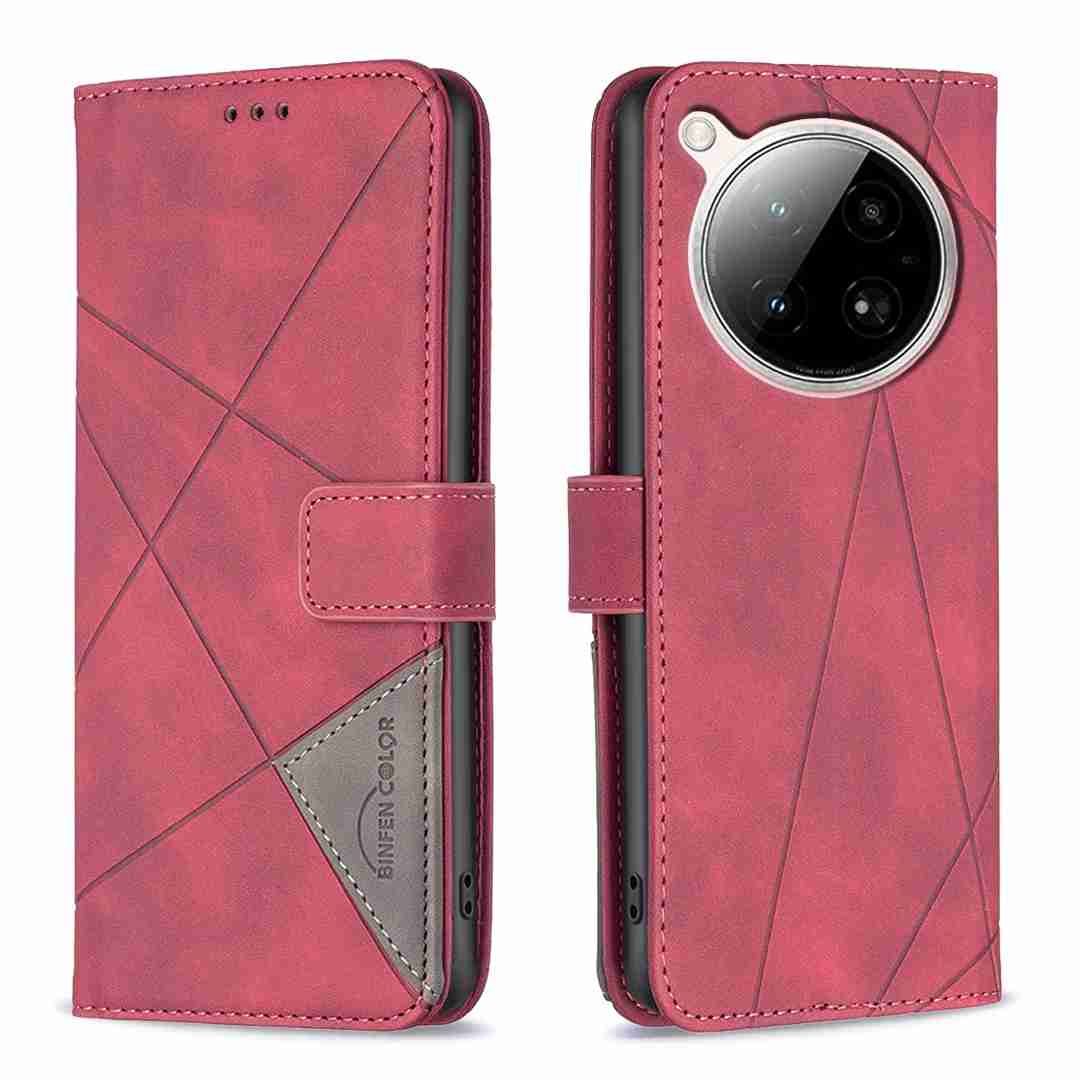 (Binfen2025) - Case For Infinix Zero 40 4G/5G Luxury Flip PU Leather Wallet Magnetic Adsorption Cover