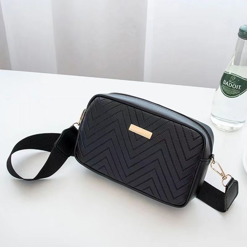 Women Quilted Small Crossbody Bag,Casual Square Handbag ,2024 New Bag Minimalist Fashionable Quilted Crossbody Bag Wallet, Trendy PU Shoulder Bag Casual Handbag  Mobile Phone Walle