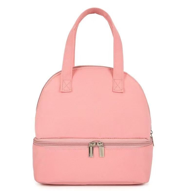 Insulation Bag Milk Storage Breastfeeding Milk Insulation Breast Pump Maternity Cooler Double Layer Fresh Preservation Bag
Double Layer Bento Portable Tote Lunch Box Bag Pouch Food Picnic Bag