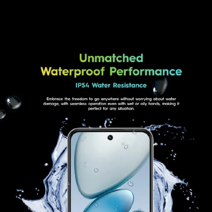[Limited-time Deal] TECNO POP 9 64GB + 6(3+3)GB 4.5G Fast Network 6.6" 120Hz Hole Screen Dual Speakers IP54 Waterproof 13MP 5000mAh Type-C Android 14 Dual SIM Phone Side Fingerprint Unlock phones
