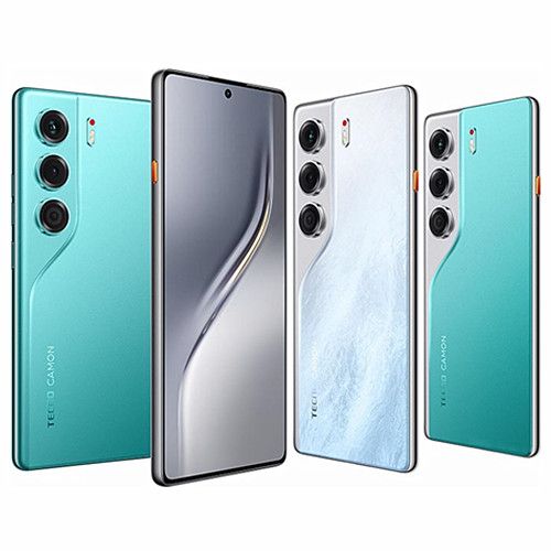 Tecno Camon 40 128GB+16(8+8)GB RAM 6.78" AMOLED 120Hz Screen MTK Helio G100 Ultimate 45W 5200mAh 50MP Dual Speaker Android 15 Smart Phones Dual Sim phone