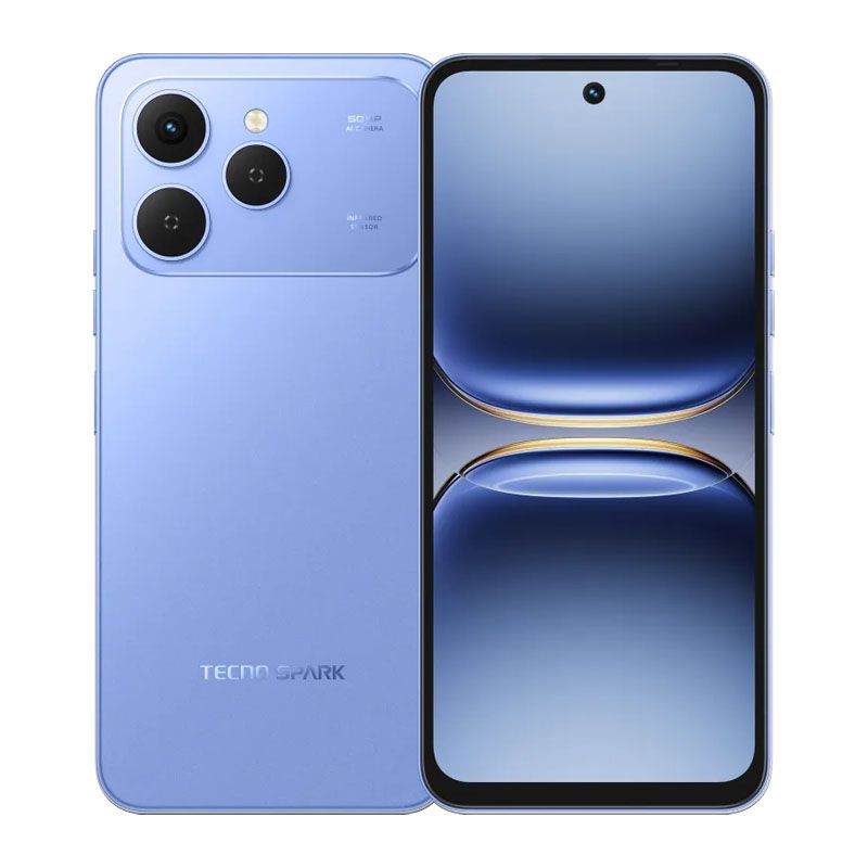 [New Arrials] TECNO SPARK 40 128GB +8(4+4)GB 6.67" 120Hz Phone Dynamic Port 50MP Dual Speaker 5200mAh 45W Type-C Dual SIM 4G Side Fingerprint IP64 Smart Phones