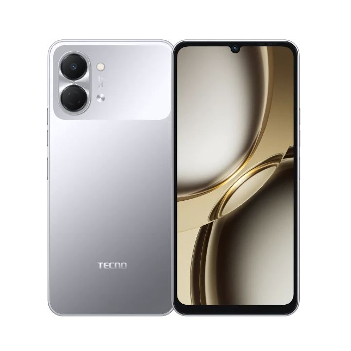 TECNO POP 20 128GB + 8(4+4)GB 4G Network 6.75" 120Hz Hole Screen Dual Speakers IP64 Waterproof 13MP 5000mAh 15W Type-C Android 15 Dual SIM Phone Side Fingerprint Unlock phones