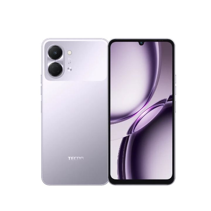 TECNO POP 20 128GB + 8(4+4)GB 4G Network 6.75" 120Hz Hole Screen Dual Speakers IP64 Waterproof 13MP 5000mAh 15W Type-C Android 15 Dual SIM Phone Side Fingerprint Unlock phones