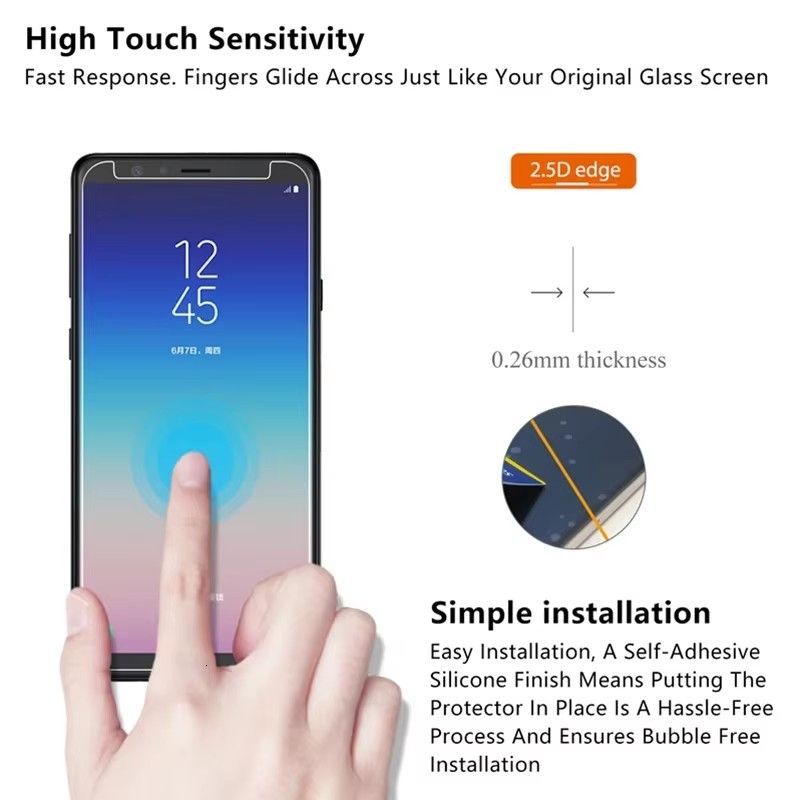 Tempered Glass for Samsung J2 Pro J3 Pro Protective Glass for Samsung Galaxy J4 J5 Prime J6 J7 Pro J8 Screen Protector