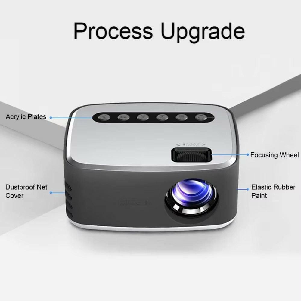 Projector 1080P Video Beamer Multimedia Home Theater Movie Projector For Home Cinema Outdoor Beamer USB