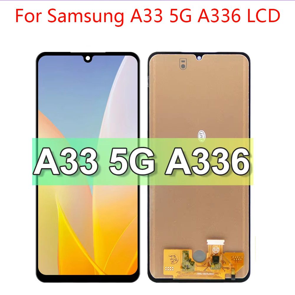 6.4 inch A336 Display For Samsung A33 5G A336B A336E LCD Display Touch Screen Digitizer Assembly Repair Parts