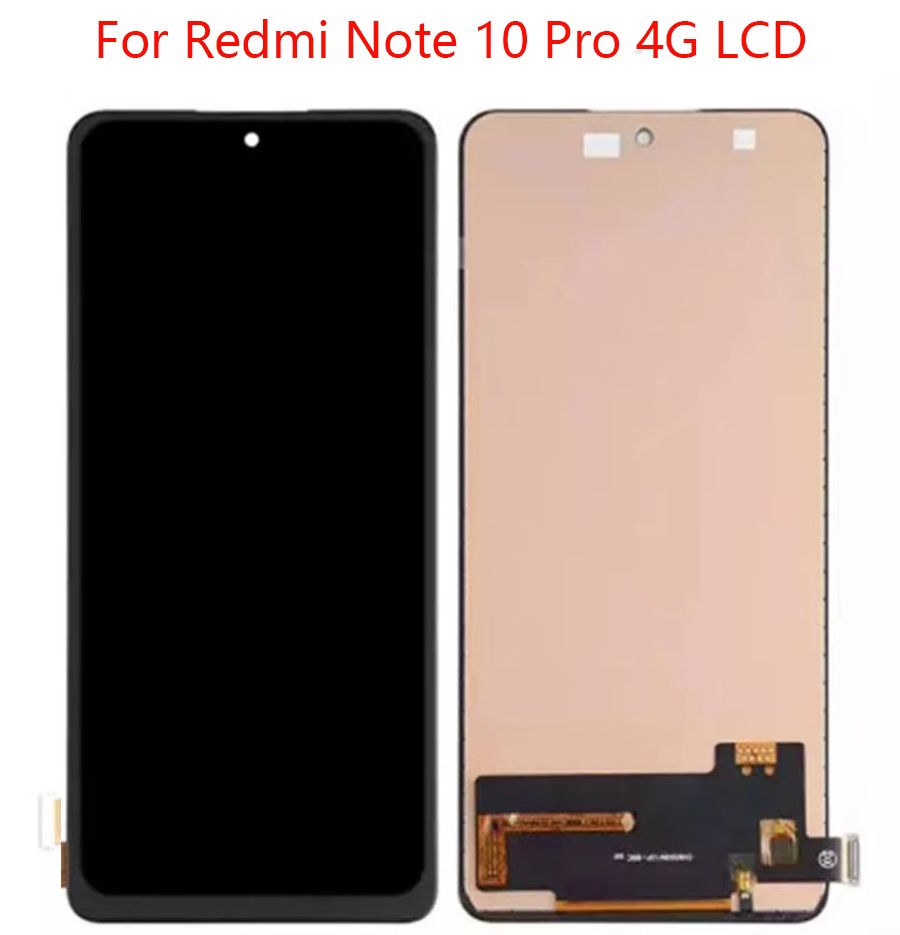 For Xiaomi Redmi Note 10 pro 4G M2101K6G 5G Touch Screen Digitizer Glass LCD DISPLAY Assembly