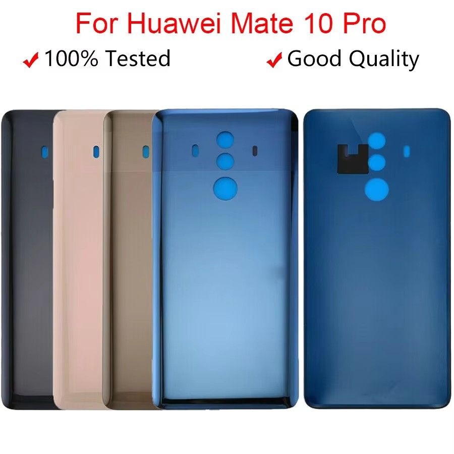For HUAWEI Mate 10 Pro Back Battery Cover Rear Door Housing Case Glass Panel Replacement For HUAWEI Mate 10 Pro Battery Cover
