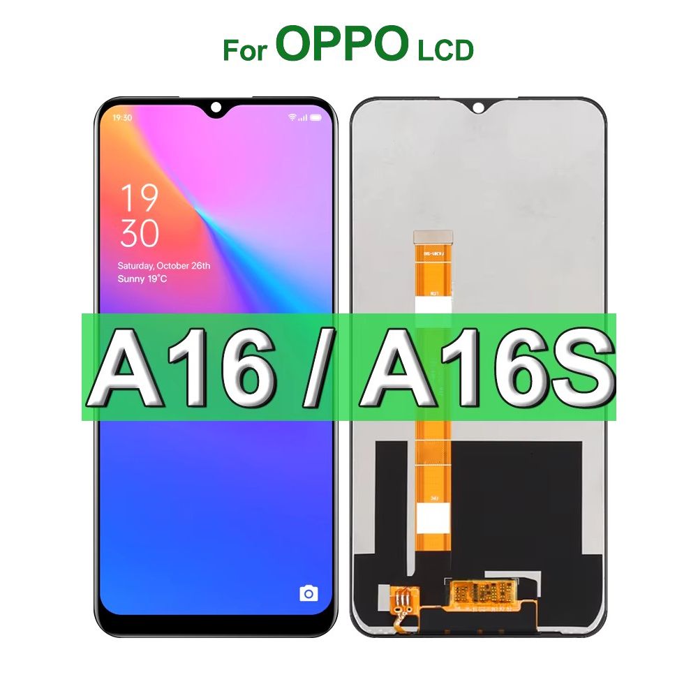 6.52" Display For Oppo A16 A16S LCD Display Touch Screen,For CPH2269 CPH2271 Display Replacement