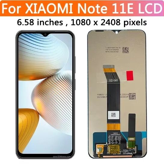 For Xiaomi Redmi Note 11E LCD Display Screen Touch Digitizer Replacement Repair Parts for 22041219C