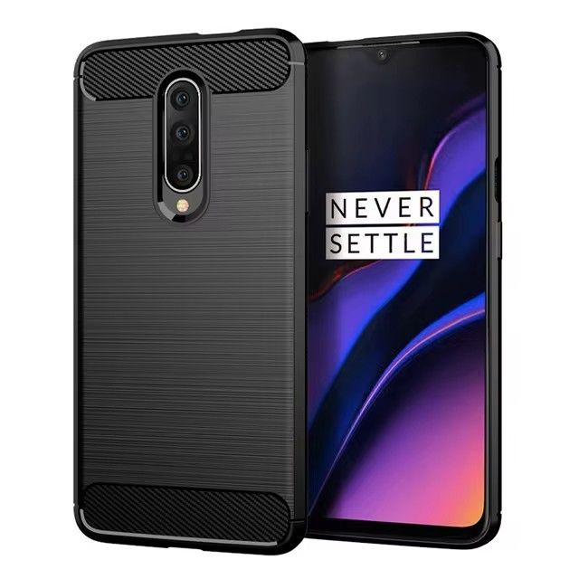 Carbon Fiber Case For Oneplus 7 pro 1+7 Pro Shockproof Silicone Cases Full Protection For One Plus 7Pro Phone Back Cover Case