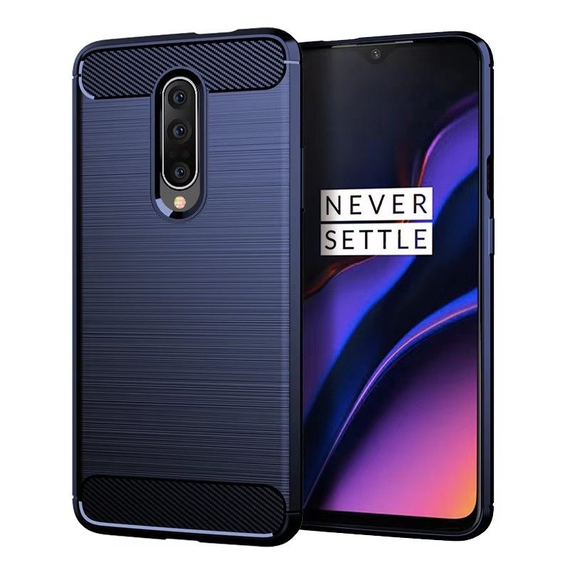Carbon Fiber Case For Oneplus 7 pro 1+7 Pro Shockproof Silicone Cases Full Protection For One Plus 7Pro Phone Back Cover Case