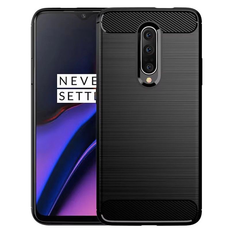 Carbon Fiber Case For Oneplus 7 pro 1+7 Pro Shockproof Silicone Cases Full Protection For One Plus 7Pro Phone Back Cover Case