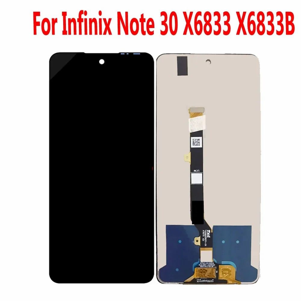 6.78" For Infinix Note 30 LCD Display And Touch Screen Replacement For Infinix X6833 X6833B LCD Screen NOTE30 LCD