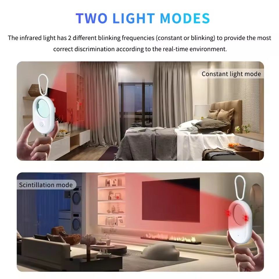 T02 portable invisible camera hotel detector conference anti-peeping anti-surveillance intelligent induction infrared detector