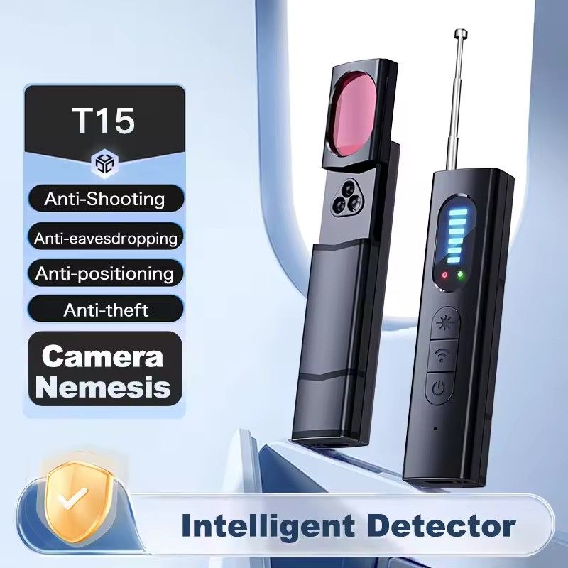 T15 Hidden Camera Detector Anti Car GPS Tracker Listening Device bug RF Wireless All Signal Scanner Gadgets Security Protection