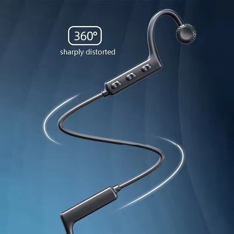 KS19 TWS Bone Conduction Earphone Wireless Headphones Neckband IPX5 Waterproof Sports Headset Hearing Aid Earphones Handsfree