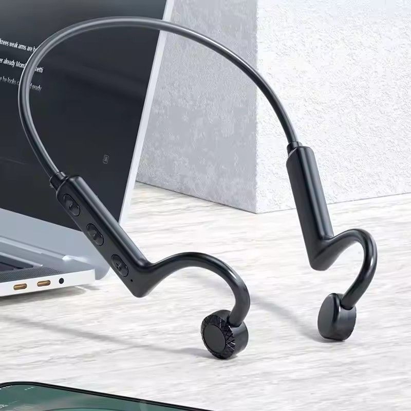 KS19 TWS Bone Conduction Earphone Wireless Headphones Neckband IPX5 Waterproof Sports Headset Hearing Aid Earphones Handsfree