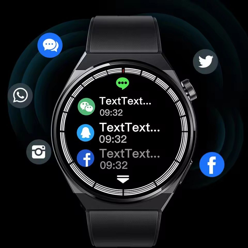 GT8 Smartwatch Men Women Bluetooth Call Voice Assistant NFC Heart Rate Detection Compatible With Android IOS Smartwatch