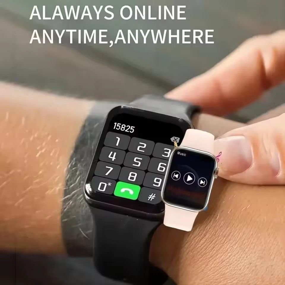 Smart Watch Answer Call Music Player Health Sport Bracelet Fitness Tracker Custom Dial Smartwatch Women Men Gift