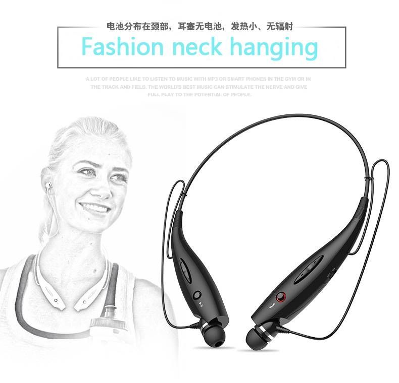 Wireless Phone Earpiece Sport Bleutooth In-Ear Headset Wireless Bluetooth Earphone With Stereo Microphone Laptop PC Headphones