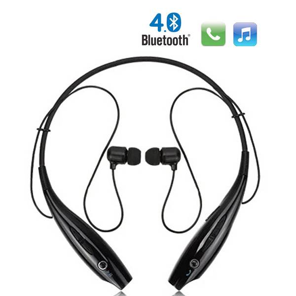 Wireless Phone Earpiece Sport Bleutooth In-Ear Headset Wireless Bluetooth Earphone With Stereo Microphone Laptop PC Headphones