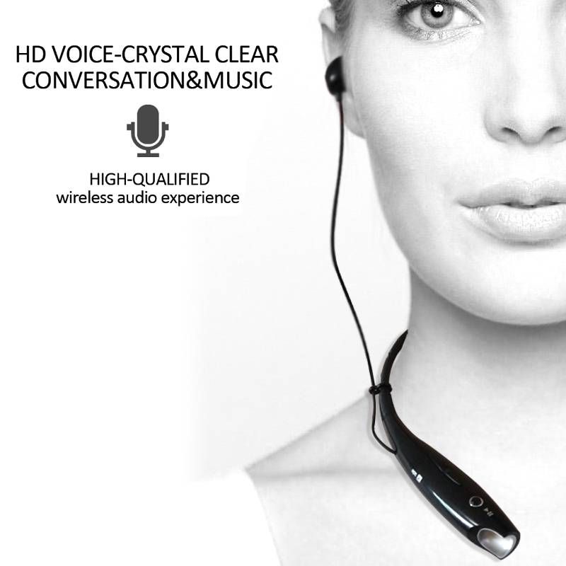 Wireless Phone Earpiece Sport Bleutooth In-Ear Headset Wireless Bluetooth Earphone With Stereo Microphone Laptop PC Headphones