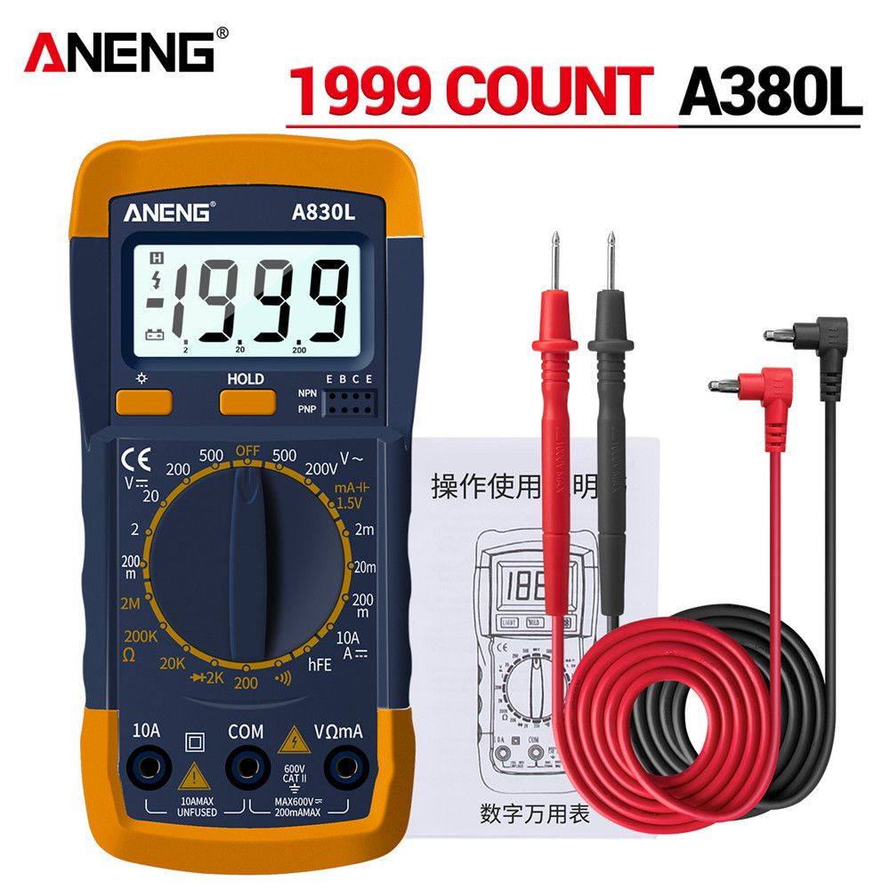 ANENG Digital Multimeter New Multi functional Voltage and Current Meter High precision Digital Multimeter
