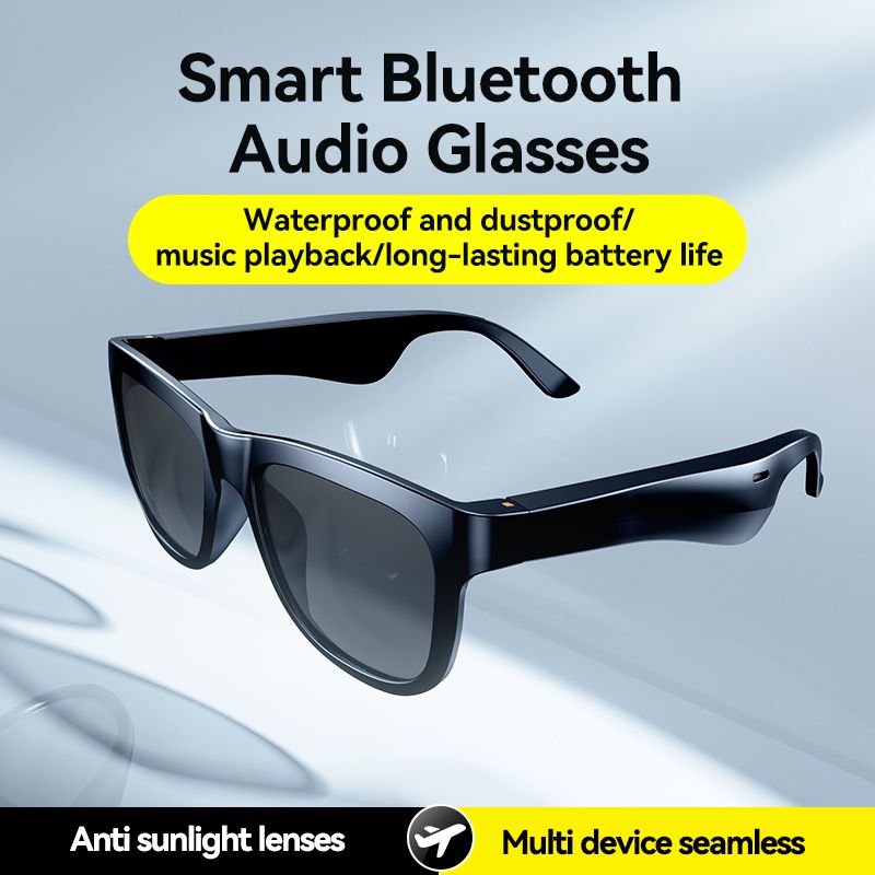 AI Sunglasses Earphone Outdoor Sports Support Multiple Languages for Travel Business Automatic Translation Glasses Headset