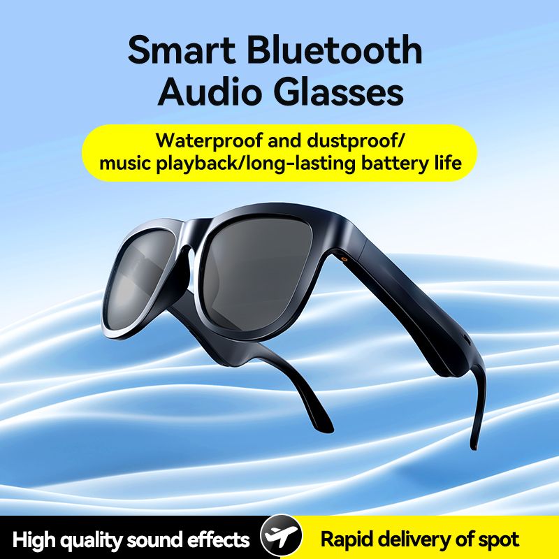 AI Sunglasses Earphone Outdoor Sports Support Multiple Languages for Travel Business Automatic Translation Glasses Headset