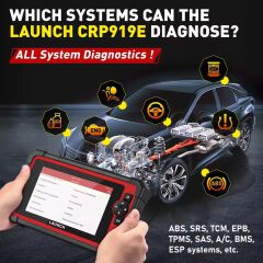 LAUNCH X431 CRP919E OBD Scanner Bi-directional Scan Tool with AF TPMS IMMO 29 Service All system Auto Diagnostic Tool CANFD DOIP