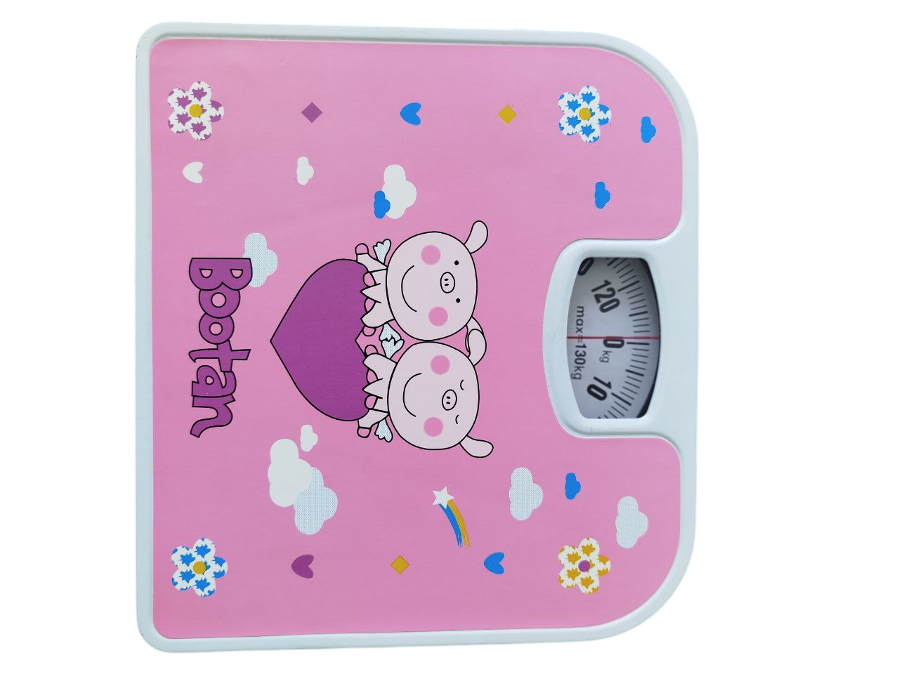 Elegant bathroom scale - Manual bathroom scale-max 130 kgs