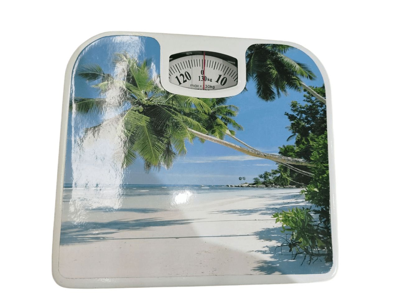 Elegant scale - Dial /mechanical scale - Bathroom scale - 130 kgs max